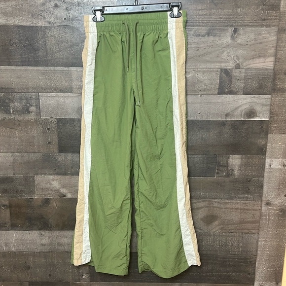 Social Scene Pants - Green Tab and Green Social Scene Athletic Pants
